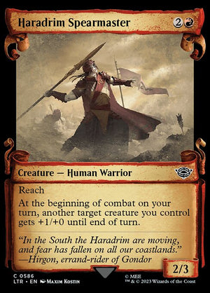 Haradrim Spearmaster (586) [The Lord of the Rings: Tales of Middle-earth] [Showcase]