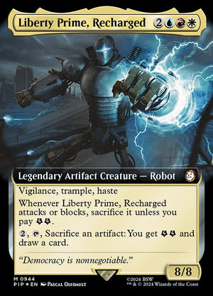 Liberty Prime, Recharged (944) [Fallout] [Extended Art]