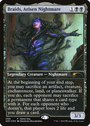 Braids, Arisen Nightmare (8) [Game Day Promos]