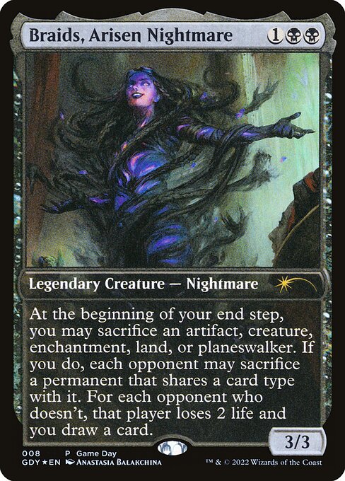 Braids, Arisen Nightmare (8) [Game Day Promos]