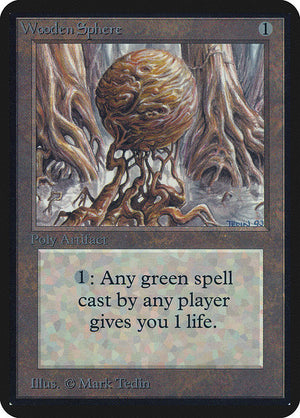 Wooden Sphere (276) [Limited Edition Alpha]