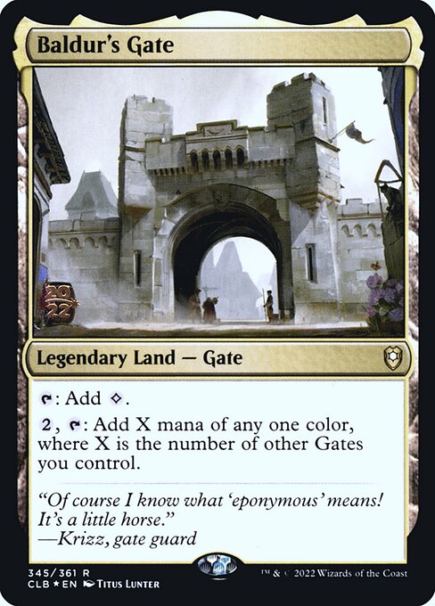 Baldur's Gate (345s) [Battle for Baldur's Gate Promos]