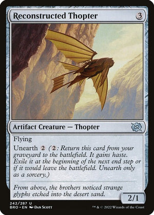 Reconstructed Thopter (242) [The Brothers' War]