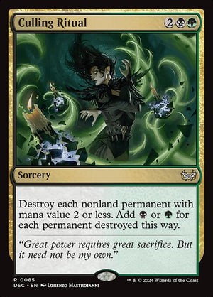 Culling Ritual (85) [Duskmourn: House of Horror Commander]