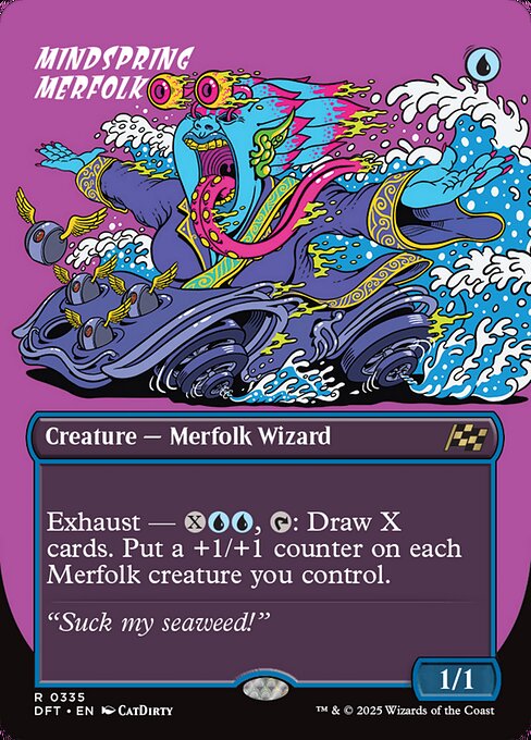 Mindspring Merfolk (335) [Aetherdrift]