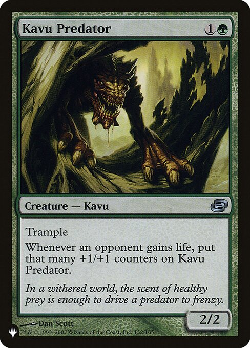 Kavu Predator (PLC-132) [The List]