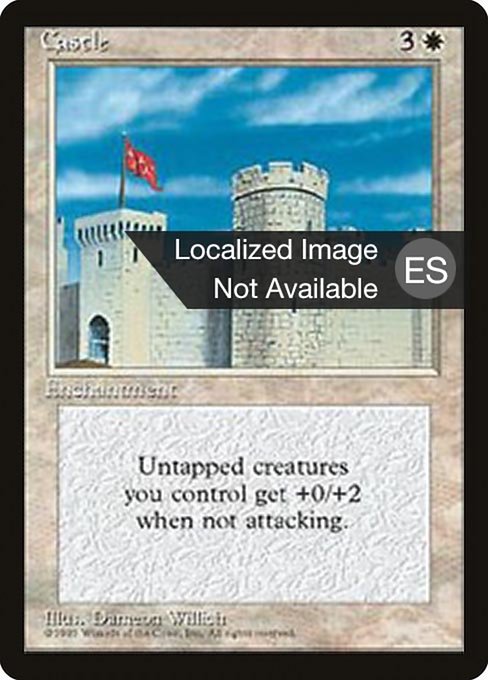 Castle (12) [Fourth Edition Foreign Black Border]
