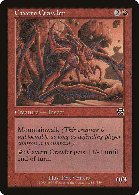 Cavern Crawler (181) [Mercadian Masques]