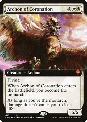 Archon of Coronation (616) [Commander Legends] [Extended Art]