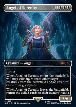 Angel of Serenity (1377) [Secret Lair Drop] [Borderless]