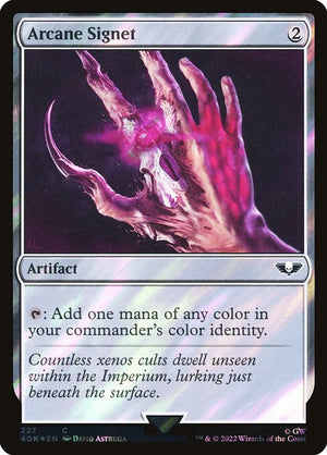 Arcane Signet (227★) [Warhammer 40,000 Commander]