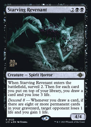 Starving Revenant (123s) [The Lost Caverns of Ixalan Promos]