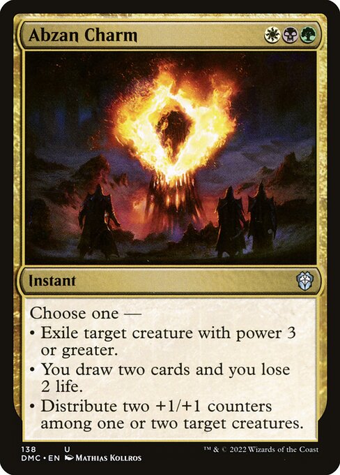 Abzan Charm (138) [Dominaria United Commander]