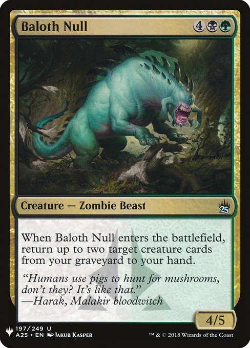 Baloth Null (A25-197) [The List]