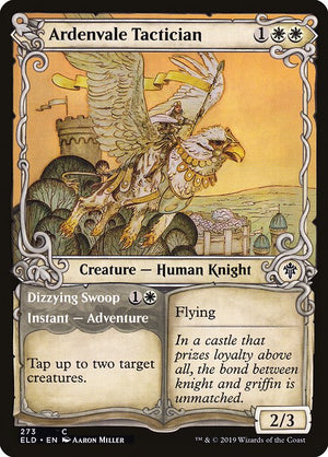 Ardenvale Tactician // Dizzying Swoop (273) [Throne of Eldraine] [Showcase]