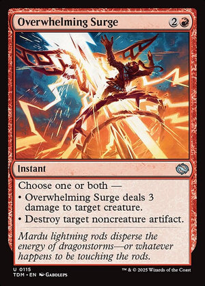 Overwhelming Surge (115) [Tarkir: Dragonstorm]