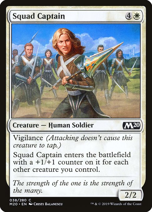 Squad Captain (38) [Core Set 2020]
