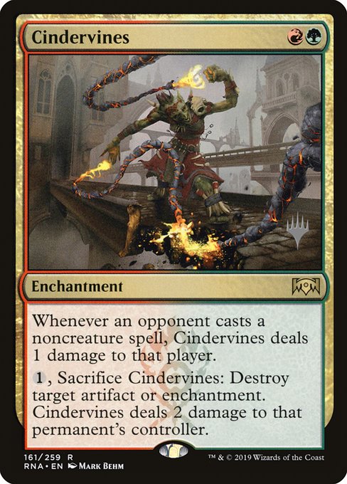Cindervines (161p) [Ravnica Allegiance Promos]