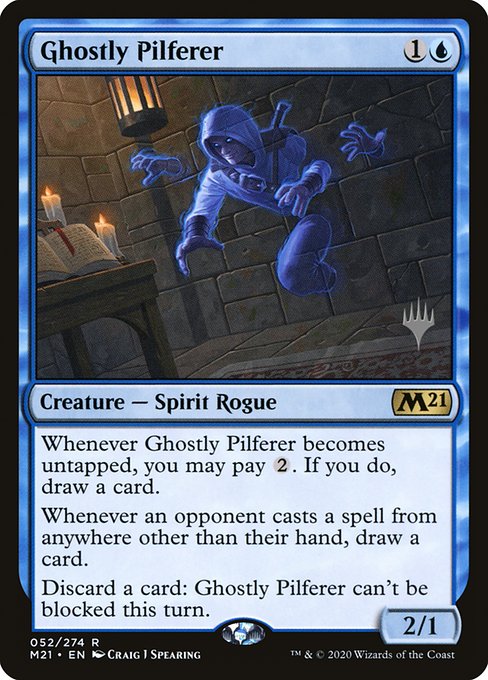 Ghostly Pilferer (52p) [Core Set 2021 Promos]