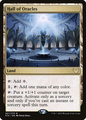 Hall of Oracles (267p) [Strixhaven: School of Mages Promos]