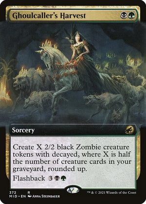 Ghoulcaller's Harvest (372) [Innistrad: Midnight Hunt] [Extended Art]