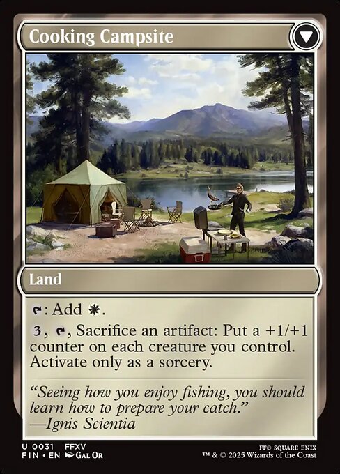Sidequest: Catch a Fish // Cooking Campsite (31) [Final Fantasy]