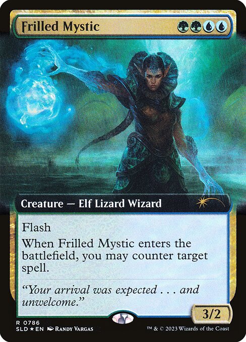 Frilled Mystic (786) [Secret Lair Drop]