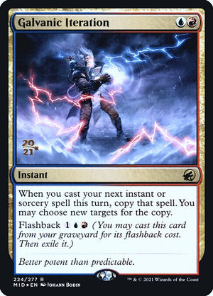 Galvanic Iteration (224s) [Innistrad: Midnight Hunt Promos]