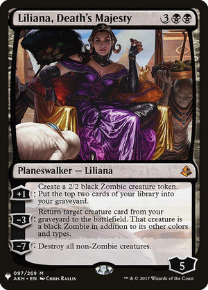 Liliana, Death's Majesty (AKH-97) [The List]