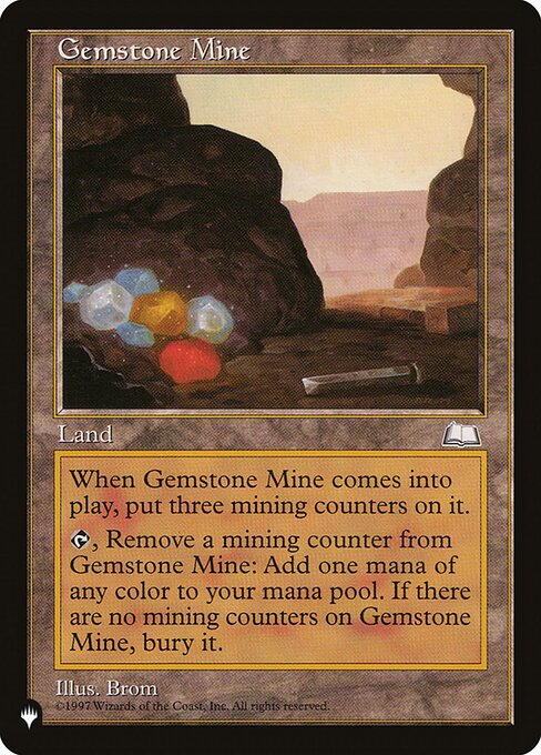 Gemstone Mine (WTH-164) [The List]