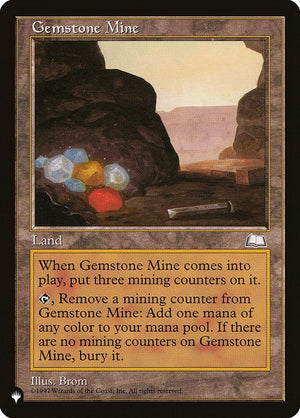 Gemstone Mine (WTH-164) [The List]
