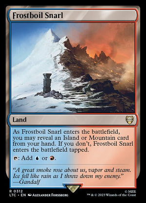 Frostboil Snarl (312) [Tales of Middle-earth Commander]