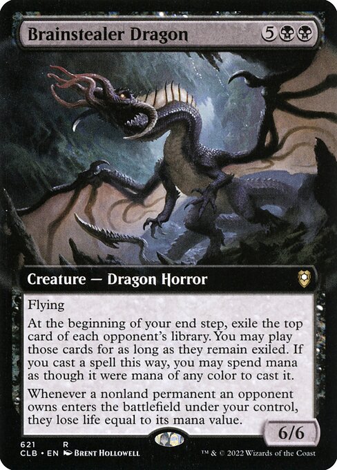 Brainstealer Dragon (621) [Commander Legends: Battle for Baldur's Gate] [Extended Art]
