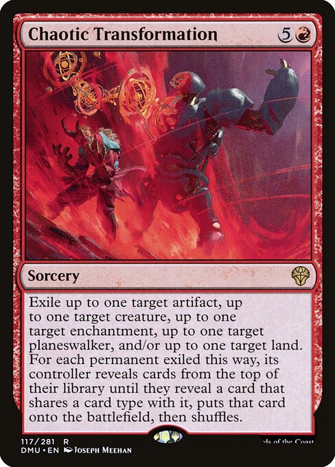 Chaotic Transformation (117) [Dominaria United]