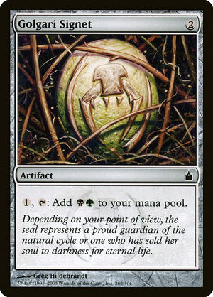 Golgari Signet (262) [Ravnica: City of Guilds]