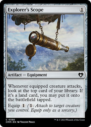 Explorer's Scope (380) [Commander Masters]