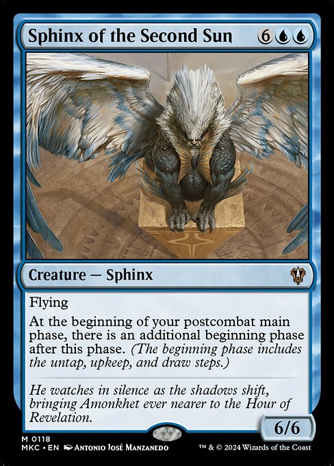 Sphinx of the Second Sun (118) [Murders at Karlov Manor Commander]