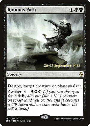 Ruinous Path (123s) [Battle for Zendikar Promos]