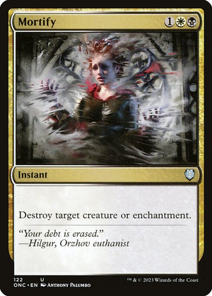 Mortify (122) [Phyrexia: All Will Be One Commander]