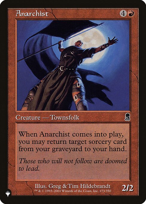 Anarchist (ODY-173) [The List]