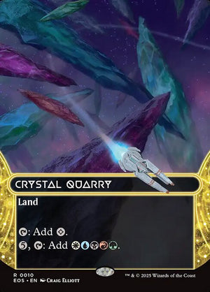 Crystal Quarry (10) [Edge of Eternities: Stellar Sights]