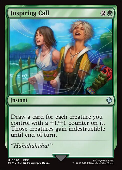 Inspiring Call (310) [Final Fantasy Commander]