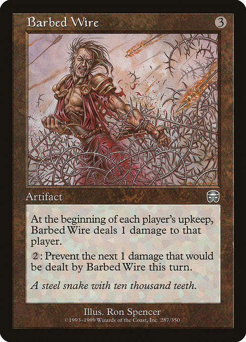 Barbed Wire (287) [Mercadian Masques]
