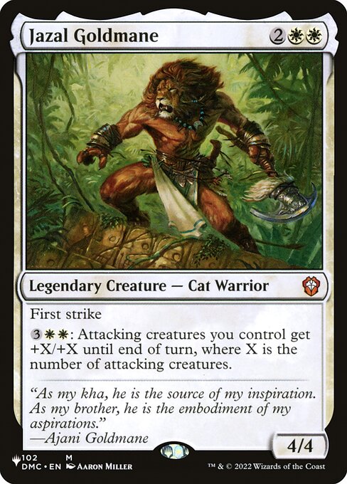 Jazal Goldmane (DMC-102) [The List]