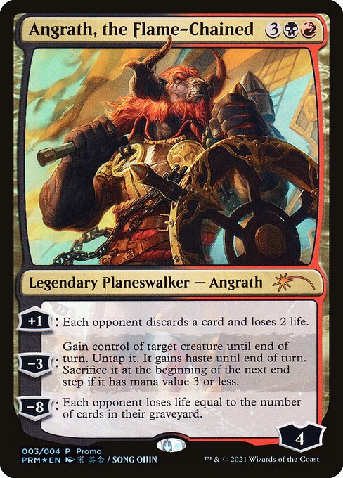 Angrath, the Flame-Chained (3) [Year of the Ox 2021]