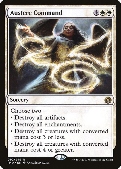 Austere Command (10) [Iconic Masters]