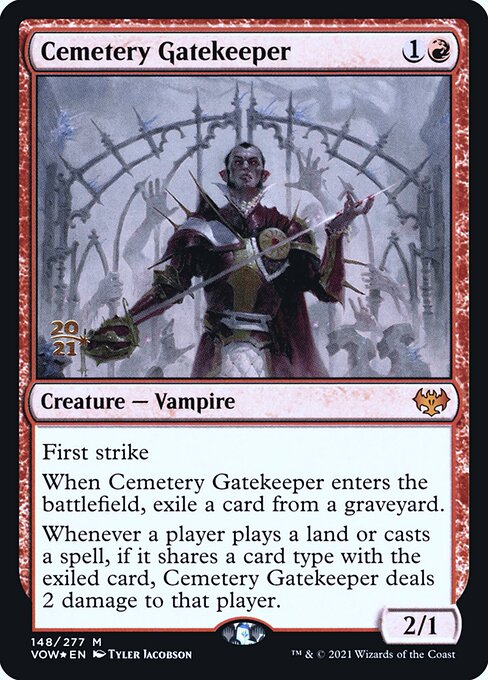 Cemetery Gatekeeper (148s) [Innistrad: Crimson Vow Promos]