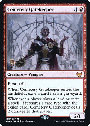 Cemetery Gatekeeper (148s) [Innistrad: Crimson Vow Promos]