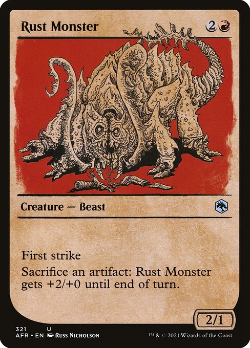 Rust Monster (321) [Adventures in the Forgotten Realms] [Showcase]