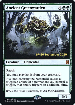 Ancient Greenwarden (178s) [Zendikar Rising Promos]